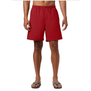 Columbia Mens PFG Backcast‎ III Water Fishing Shorts Swim Trunks Beet Red Large